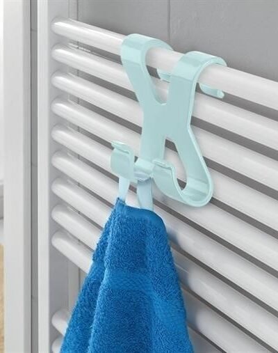 Buffer Hang It Pratik Kolay Taşımabilir Havlupan 2 Kancalı Banyo Askısı