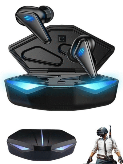 K-55 True Kablosuz Oyuncu Kulaklığı Işıklı Kulakiçi Bluetooth Kulaklık 5.0