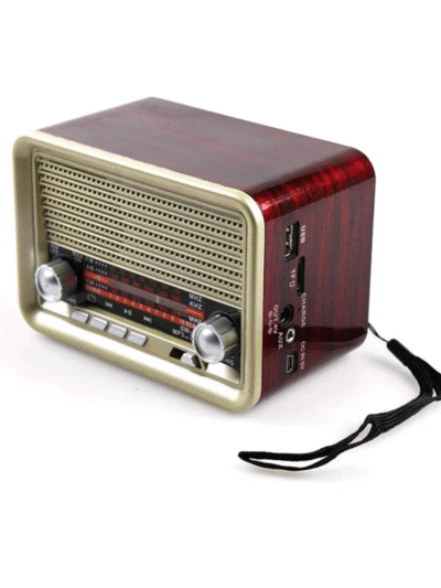 Nostalji Radyo Nns Ns-1537bt Şarjlı Fm Radyo Bluetooth Usb Aux
