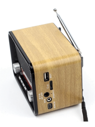 Nostalji Radyo Nns Ns-1537bt Şarjlı Fm Radyo Bluetooth Usb Aux Tf