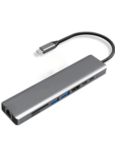 Type-c To Hdtv Multifunction Adapter 8 Port Kablo